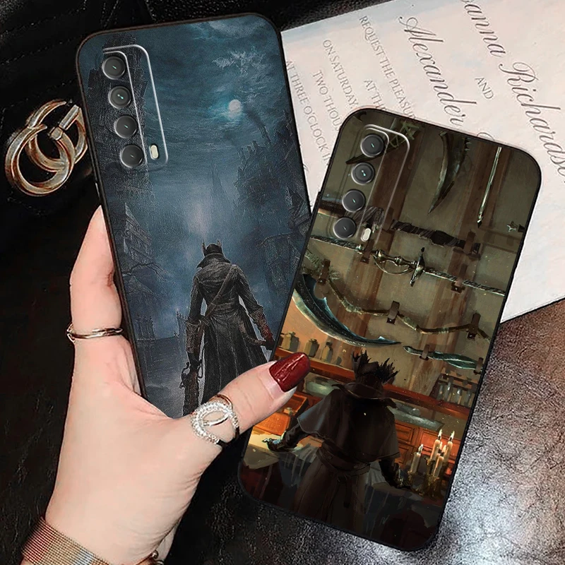 

Bloodborne Phone Case For Huawei P Smart Z 2019 2020 2021 P40 P30 P20 P10 Lite 5G Back Carcasa Funda Black Silicone Cover Coque