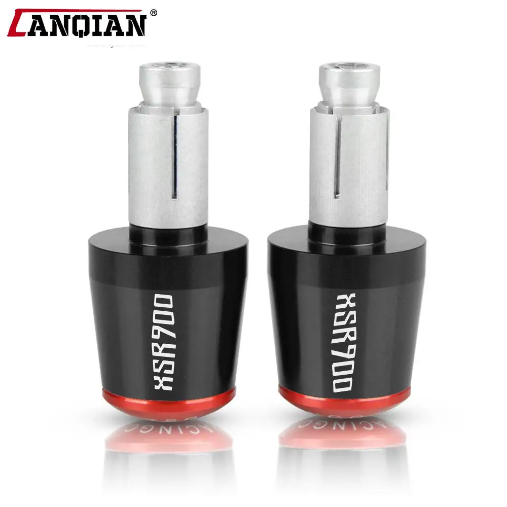 

For YAMAHA XT660 XSR 900 XSR900 XSR-900 Motorcycle with 7/8"22mm Hand Bar Ends Slider Handle Bar End Grips Cap Accessories