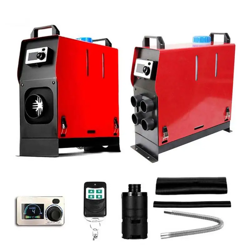 

Heater 12V Heater Car Heater All In One 5kw Truck Heater With Black LCD Remote Control Fast Heating Heater