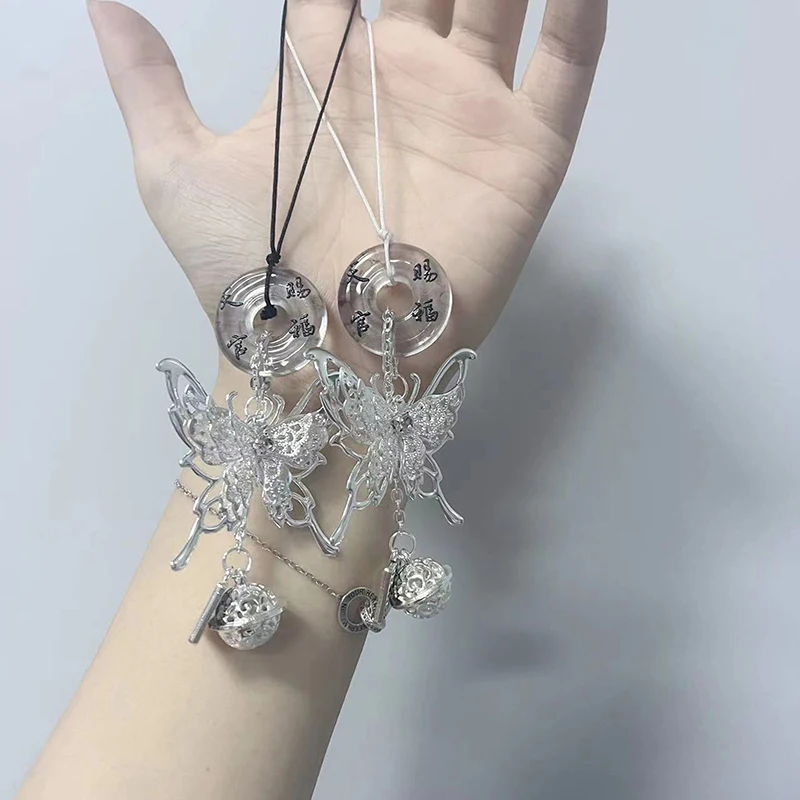 Подвеска в китайском стиле с изображением бабочки цепочка для телефона