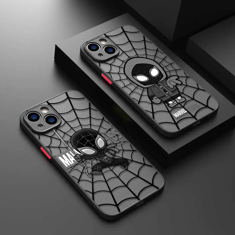 Матовый Прозрачный чехол для iPhone 16 15 Pro Max 14 Plus 13 12 11 Mini XR X XS 8 7 6 6S