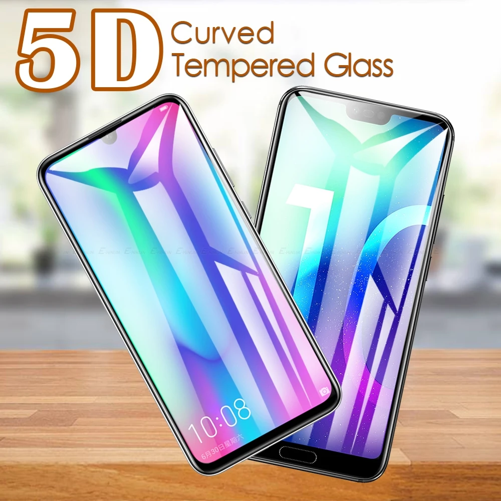 5D полное покрытие закаленное стекло протектор экрана для Huawei Honor 60 50 SE View 30 20 Pro 10 10X Lite 30S 20E 10i 20i V40 пленка