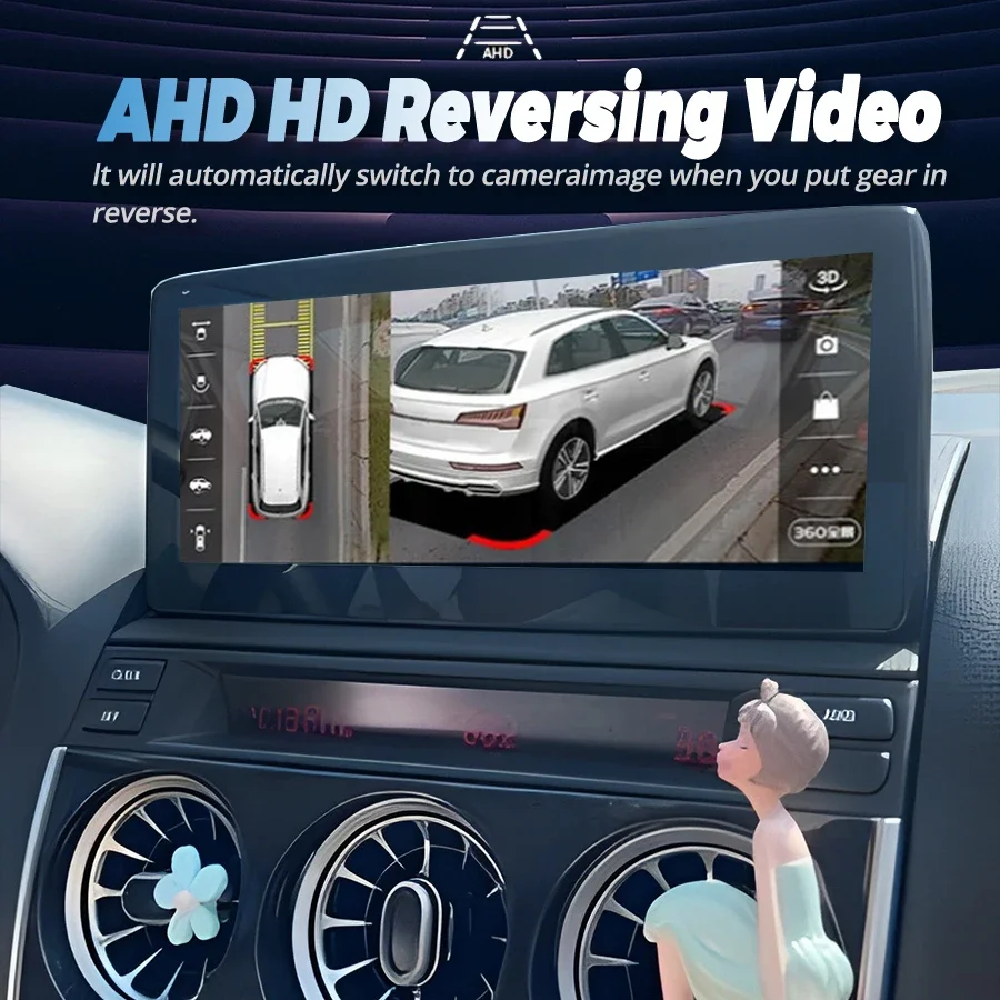 Автомагнитола Android 13 с сенсорным экраном мультимедийный видеоплеер для Mazda 6 2002-2008