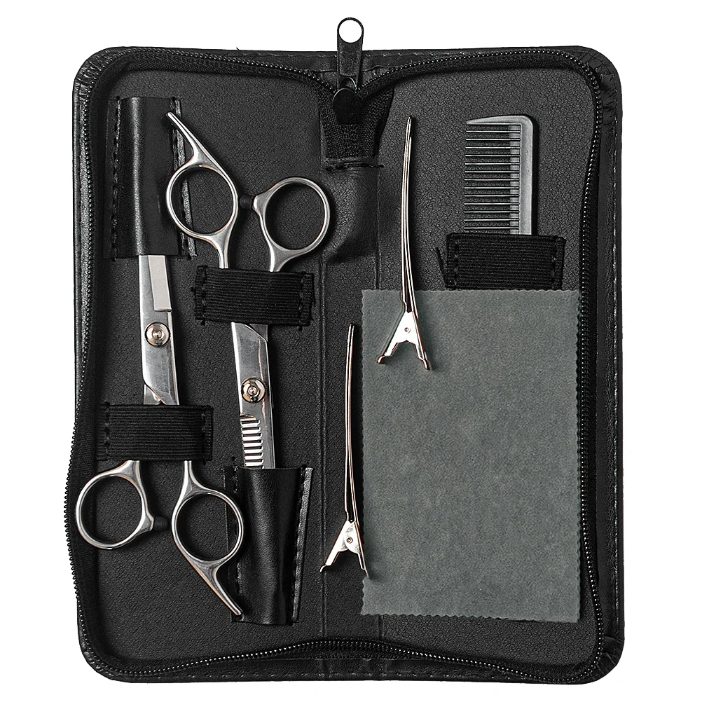 

Hair Cutting Tool Kit Hairdressing Barber Set Cosmetology Stainless Steel Shears