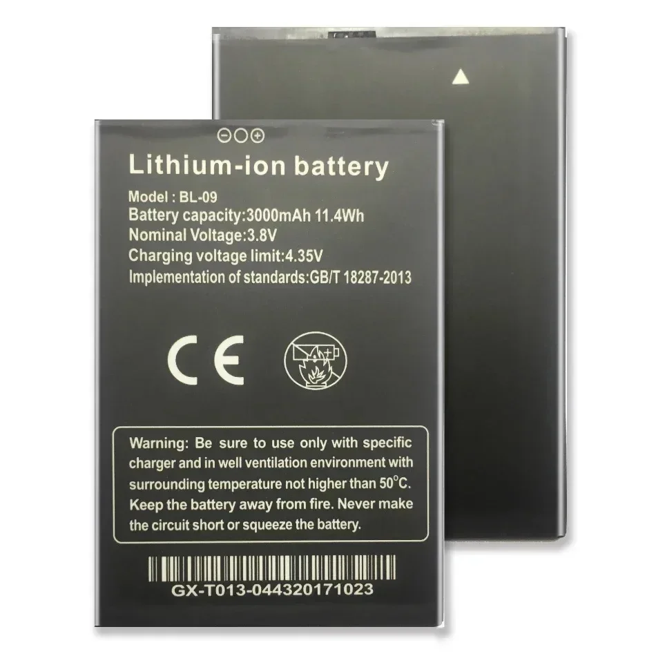 Аккумулятор BL 09 BL-09 3000 мАч для THL T9 Pro T9Pro T 9 Bateria литий-ионный аккумулятор + номер