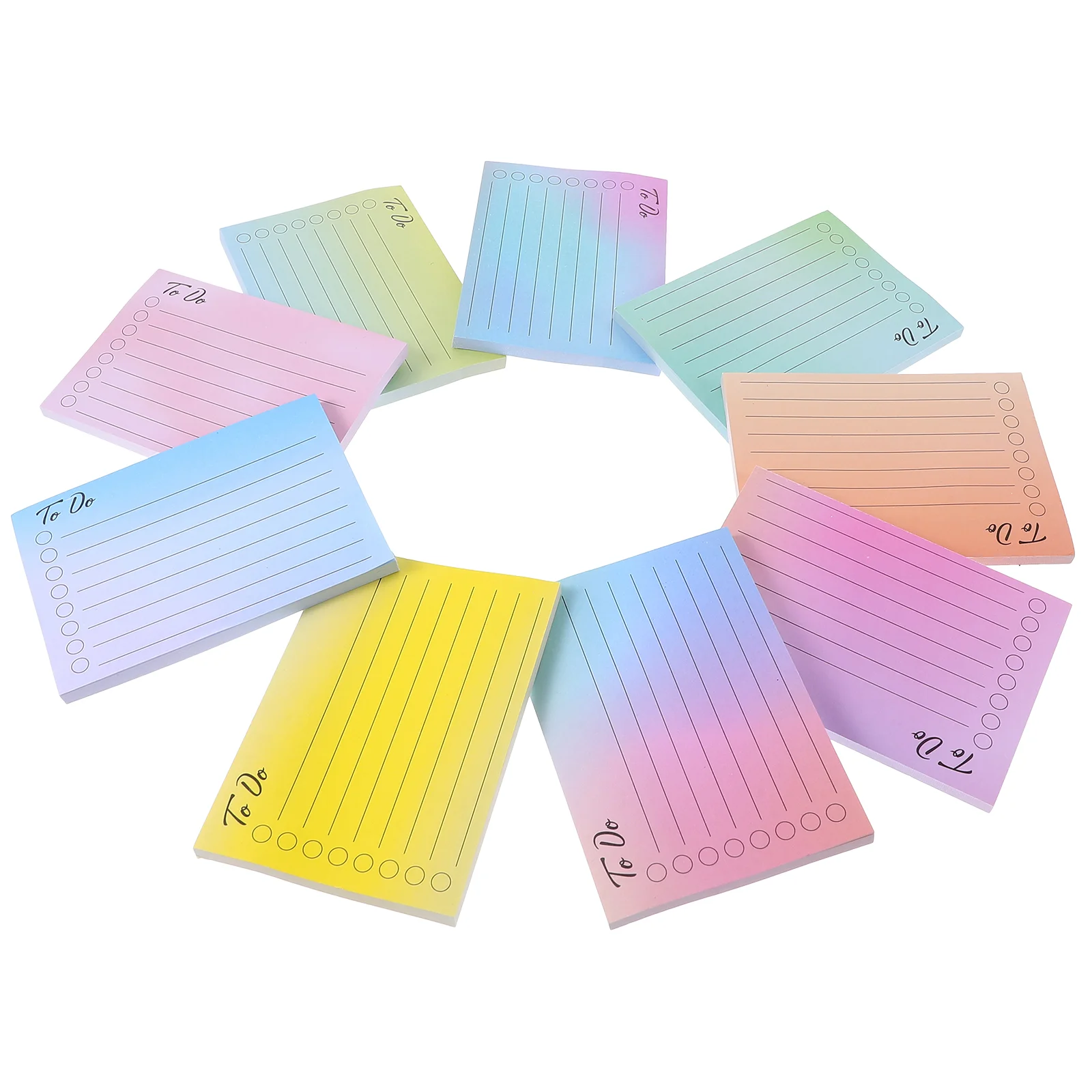 

Multi-functional Note Stickers Sticking Power Memo Pads Portable Self-stick Notepads