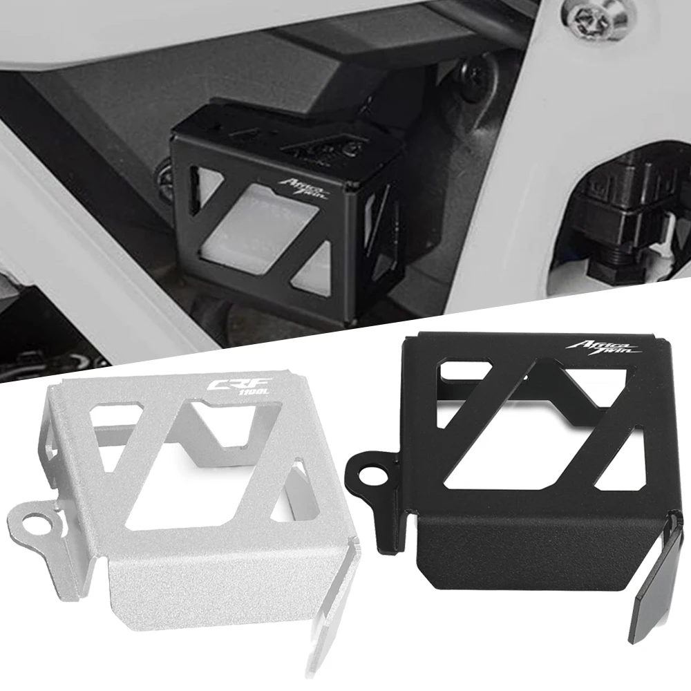 

For HONDA CRF1100L AFRICA TWIN DCT ADVENTURE 2019-2023 2022 2021 Motorcycle CNC Front Rear Brake Fluid Reservoir Cap Cover Guard