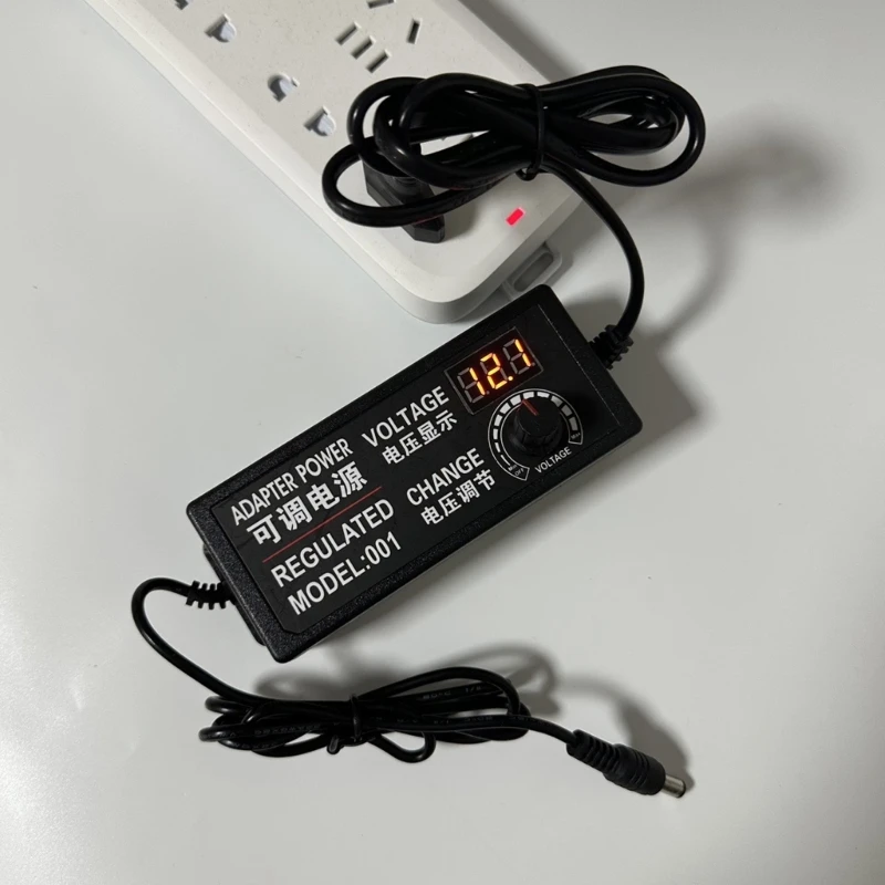

DC3V-24V 2A Power Adapter,Digital Voltage Display for LCD Monitors TV LED Strips DXAC