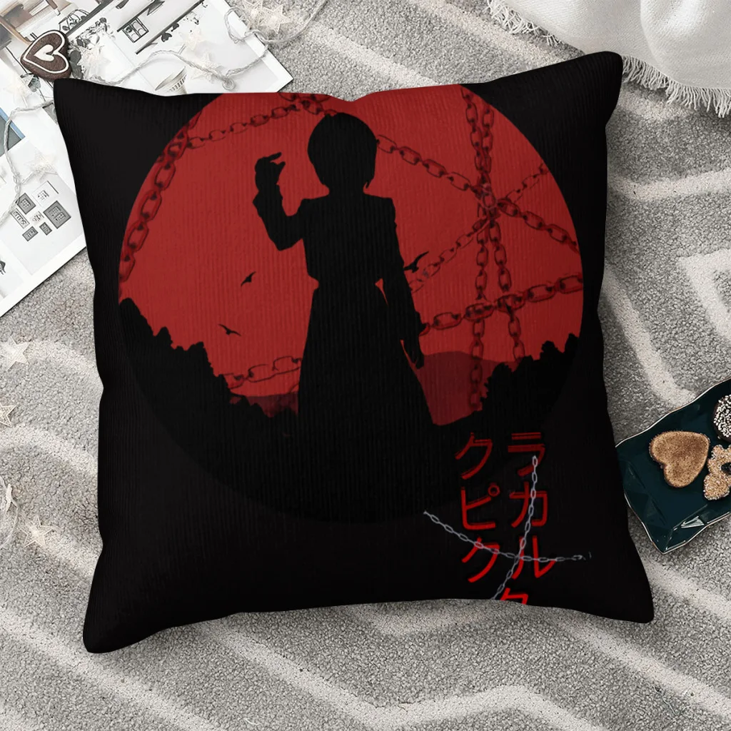 

Spaiders Kurapika Polyester Cushion Cover Hunter x Hunter Anime Bedroom Chair Decorative Breathable Cojines Decorativos