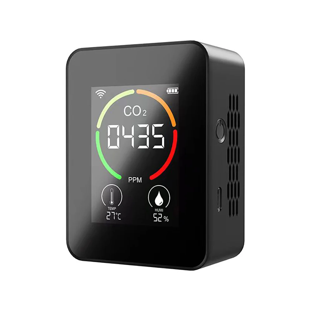 

Air Monitor CO2 Carbon Dioxide Detector 3 in 1 Greenhouse Warehouse Quality Temperature Humidity Fast Measurement