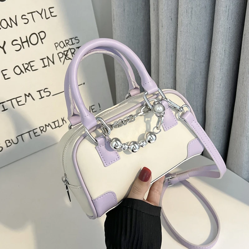 

Fashion Sweet Shoulder Bags for Women High Quality Handbag PU Leather Totes