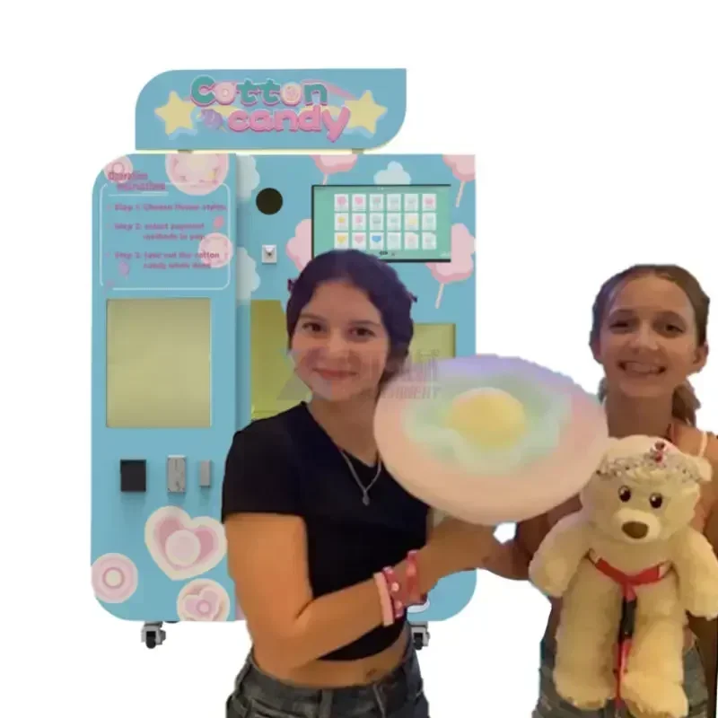 Автоматическая машина для производства сладкой ваты