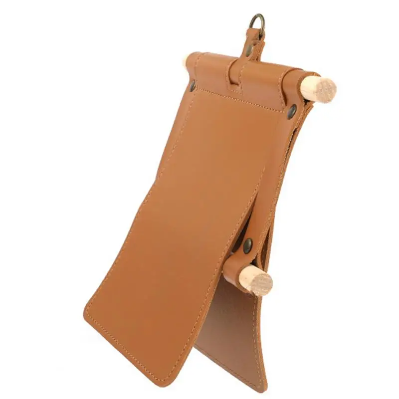 

Paper Towel Roll Holder PU Leather Hanging Paper Towel Organizer Roll Dispenser For Kitchen Innovative Paper Towel Roll Rack For