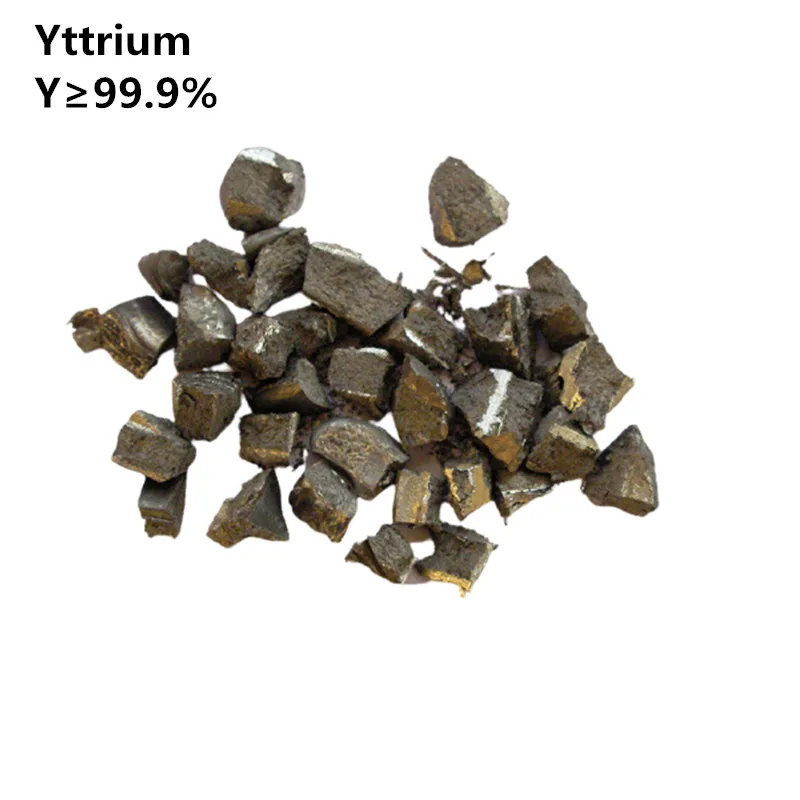 

50g Yttrium 99.9% Pure Y Rare Earth Metals Element -Hobby Collection