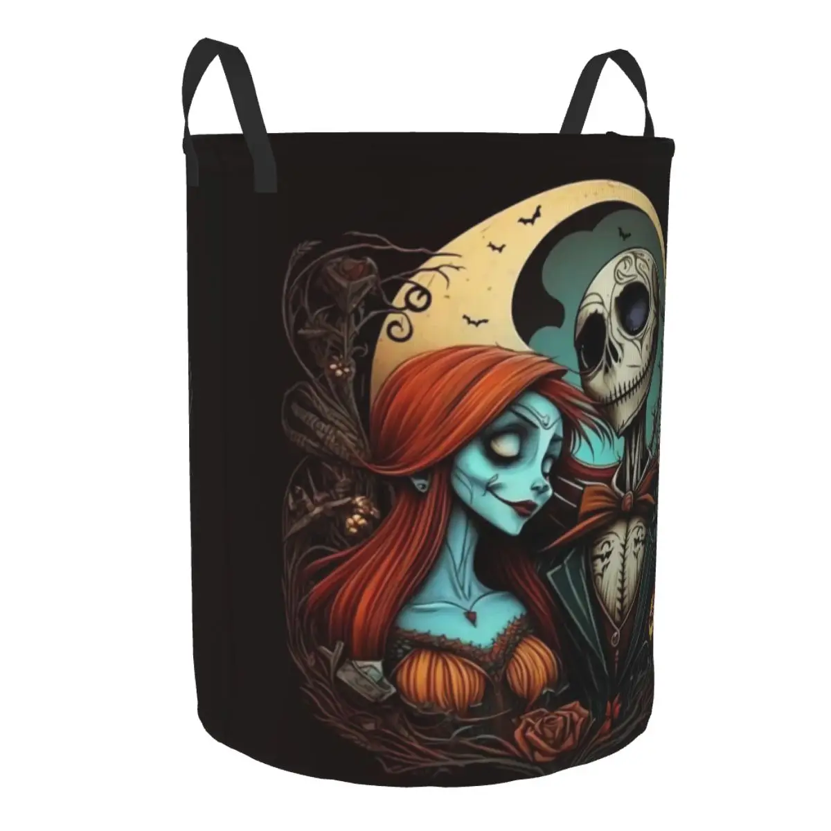 Корзина для белья Jack Skellington на заказ складная корзина большой емкости детской