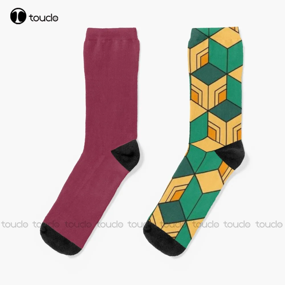 

Demon Slayer Tomioka Kimetsu No Yaiba Nezuko Tomioka Manga Socks Bulk Socks Christmas New Year Gift Street Skateboard Socks Art