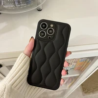 qianliyao solid color leather phone case for iphone 13 12 11 pro xs max xr x luxury soft shockproof back cover