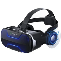 3d vr eye protection 3d glasses virtual reality headset helmet goggles enhanced mobile phone lens