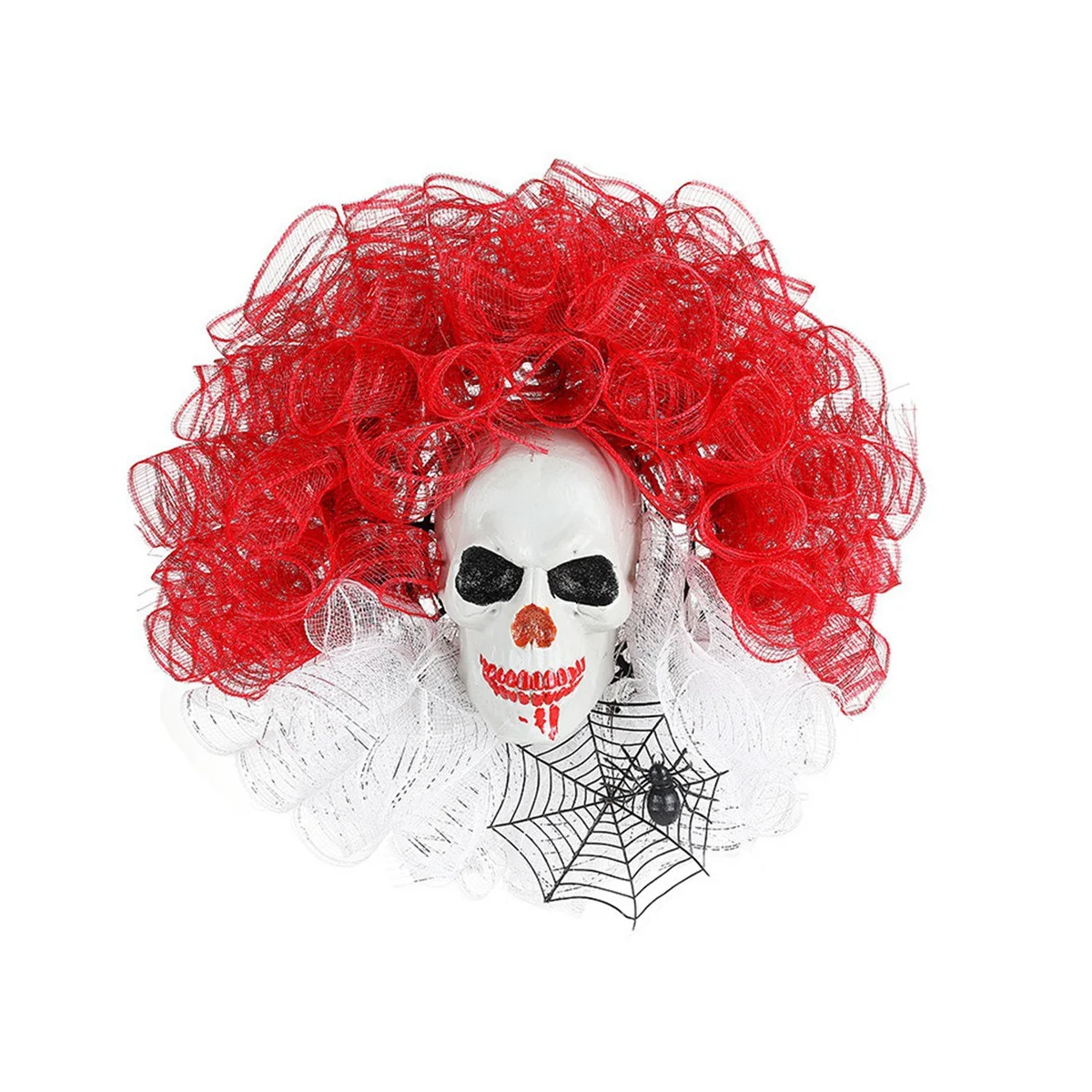 

Halloween Wreaths Clown Masks Decorative Door Hangings Ghost Festival Face Wall Party Decoration Props