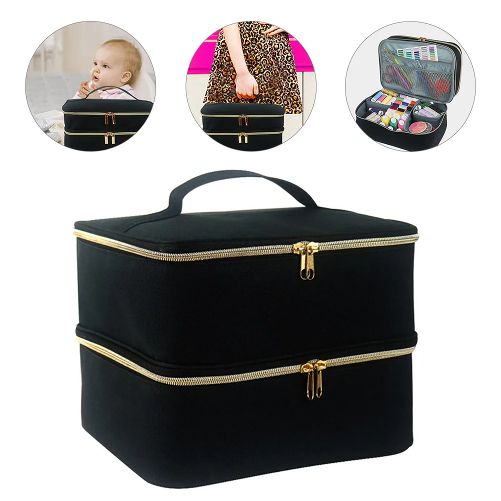 Косметичка Ящик для хранения лака ногтей Сумки туалетных принадлежностей