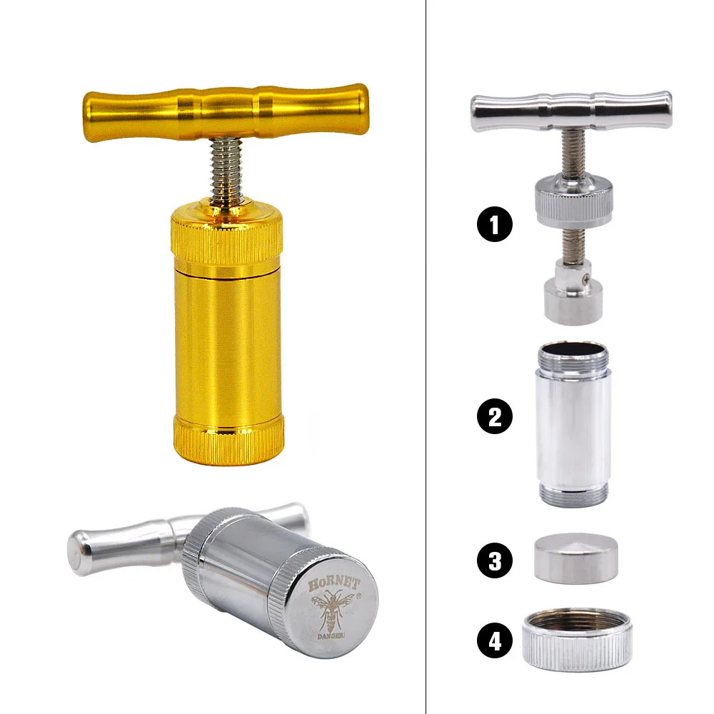 

T Press Tool T-shape Tools for Salt Garlic Spice Grinder Pepper Handle Compressor Press for Spice Kitchen Mills