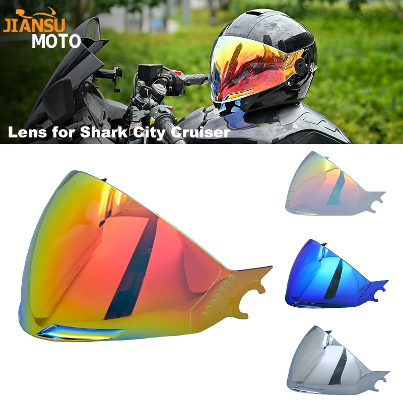 Фото Козырек для шлема, линза для шлема Shark City Cruiser, защитная линза для стекла, видоискатель, аксессуары для экрана №1