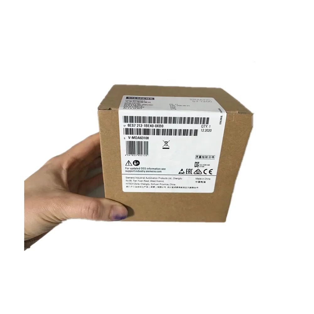 

100% new original 6ES7212-1BE40-0XB0 CPU 1212C plc s7-1200 for