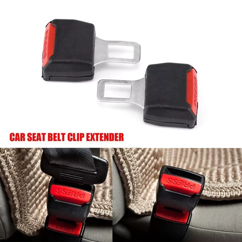 

pcs Car Seat Belt Clip Extension Plug Extender ремень безопасности Safety Seatbelt Lock Buckle Plug Thick Insert Socket