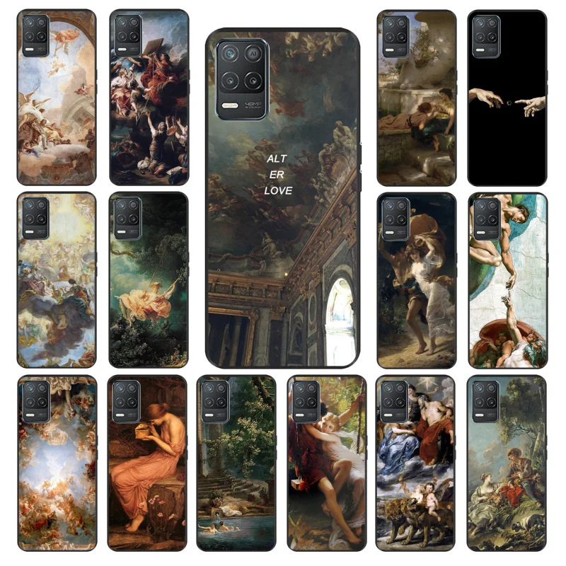 

Renaissance art Painting Phone Case for OPPO Realme 8 7 6 6Pro 7Pro 8Pro 6i 5i C3 C21 C21Y C11 C15 C20 C25 X3 SuperZoom