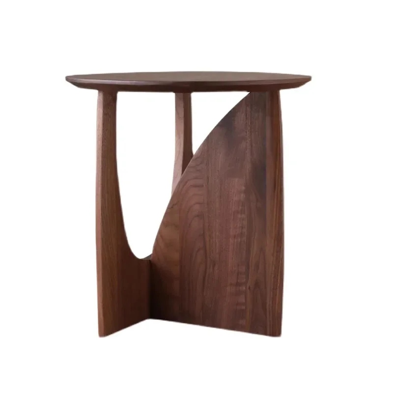 Деревянные диванные столики в скандинавском стиле для гостиной прикроватные