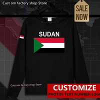 north sudan sudanese sdn islam mens hoodie pullovers hoodies men sweatshirt streetwear clothing hip hop tracksuit nation flag