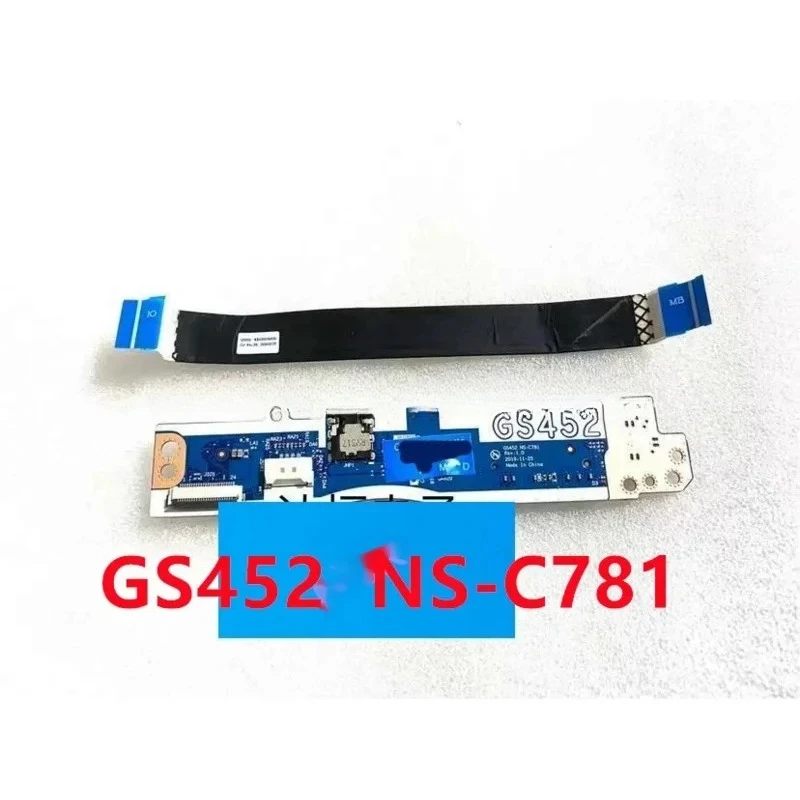 Оригинальная плата аудиоинтерфейса для GS452 GS552 NS-C781 для Lenovo Ideapad 3-14ITL05 14IGL05, 100% тест в порядке (art.: 3920d458ebbe9) - 3920d458ebbe9