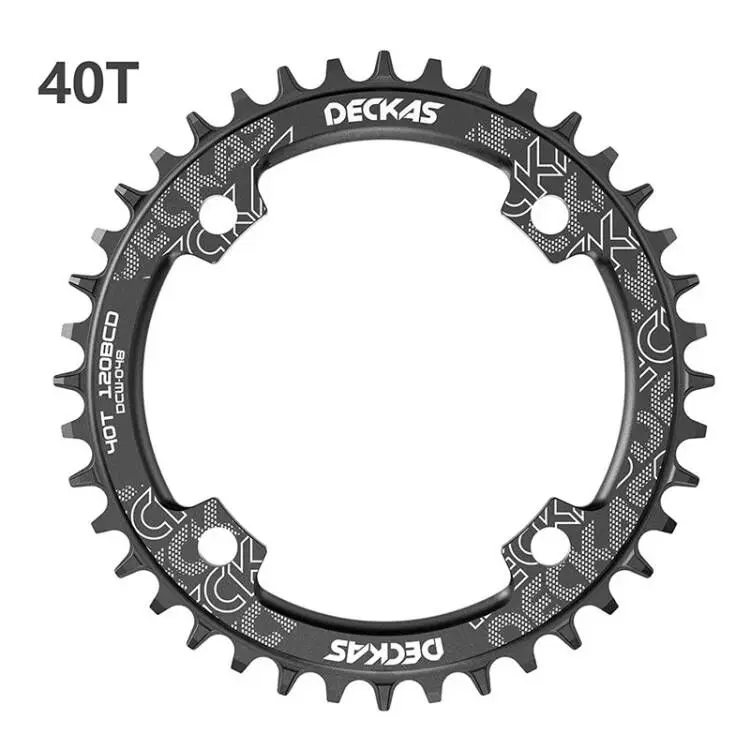 Звездочка DECKAS 120BCD 36T/38/40/42/44T для горного велосипеда велосипедная звездочка