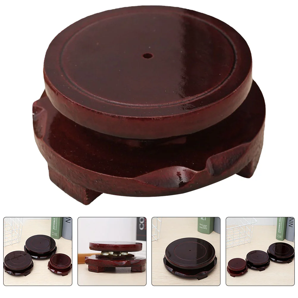 

Flowerpot Pedestal Vase Display Stand Rustic Pedestal Flowerpot Storage Stand