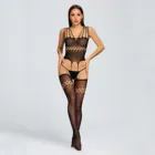 25 # сексуальные костюмы, боди, чулки, эротическое нижнее белье с открытой промежностью