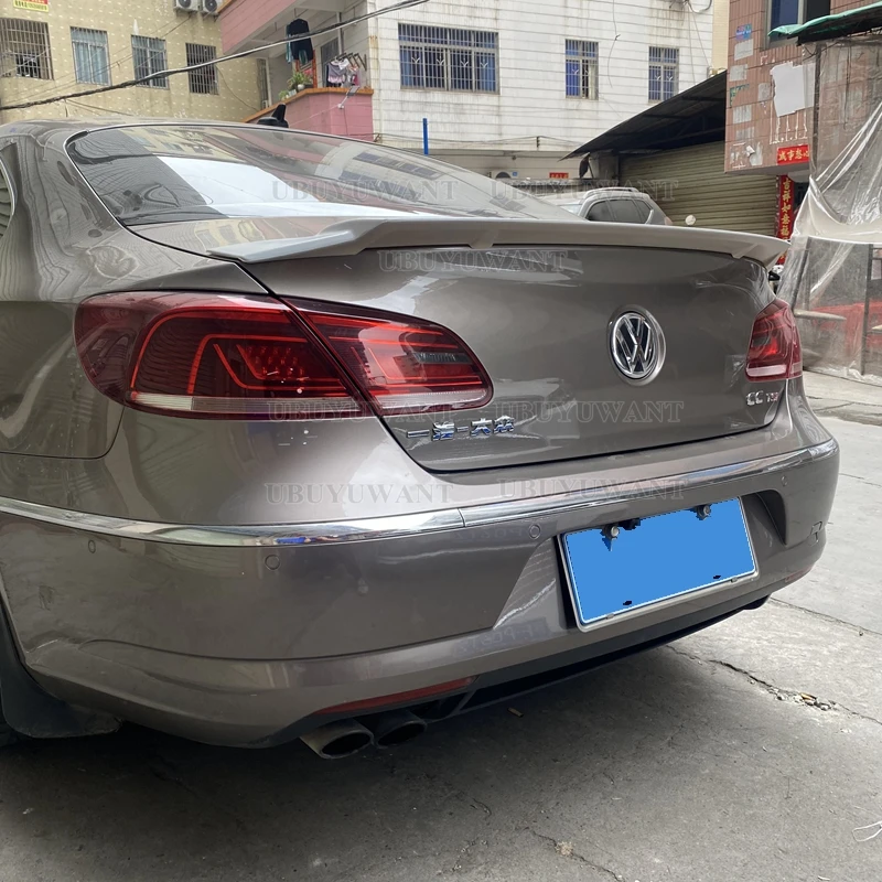 

UBUYUWANT R СТИЛЬ ABS задний спойлер на крышу крылья для Volkswagen VW Passat CC Sandard 2009-2018