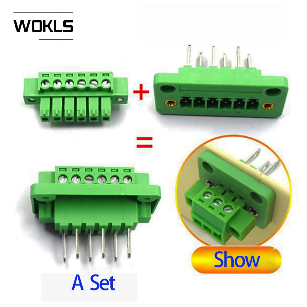 

15edgwb 15edgkm 3,81 мм сквозной настенный клеммный блок с фланцевой фиксированной панелью через настенный клеммный соединитель