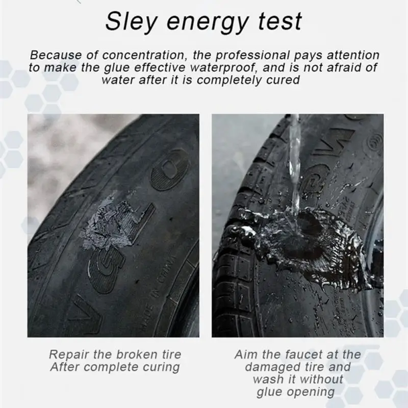 

Прочный клей для ремонта автомобильных резиновых шин, практичный автомобильный специальный клей, универсальный клей для ремонта шин, 30 мл, ...