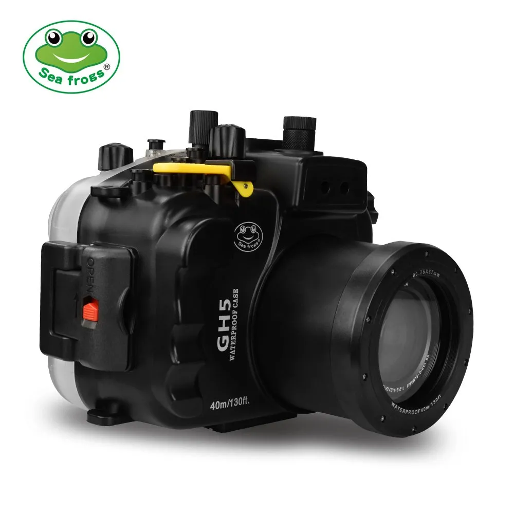 

Seafrogs Sport Camera Case Waterproof Housing For Panasonic GH5 Underwater 40m Photography Support All Function Protective Box