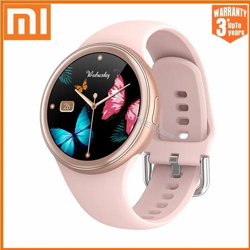 

Xiaomi Smart Watch Full Touch Waterproof Sports Fitness Tracker Heart Rate Monitor Custom Dial Ladies Smartwatch for Women Men
