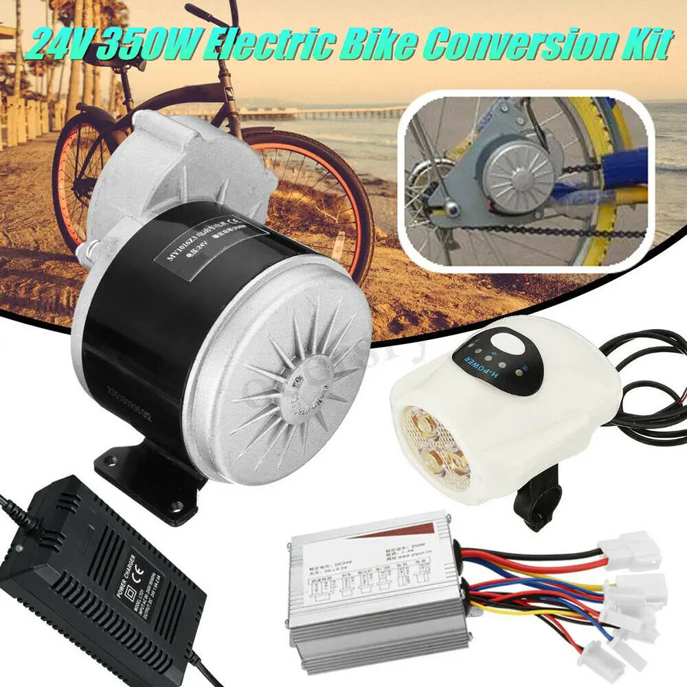 

Electric bike conversion kit 24V 350W Motor controller Electric bike
