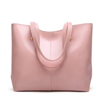womens messenger bag big shoulder bag large capacity pu handbag for female 2022 fashion oil leather casual totes handle bags