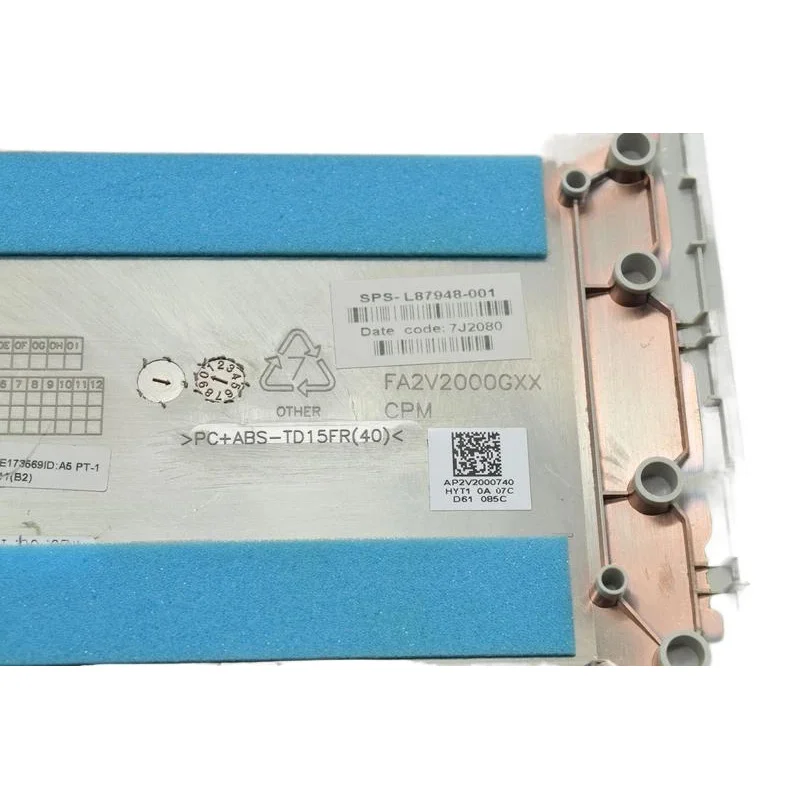 WKJOrig Новый L87948-001 Серебристый для HP ENVY 17-CG 17T-CG 17M-CG0013DX 17M-CG TPN-C146 Нижний корпус Нижняя