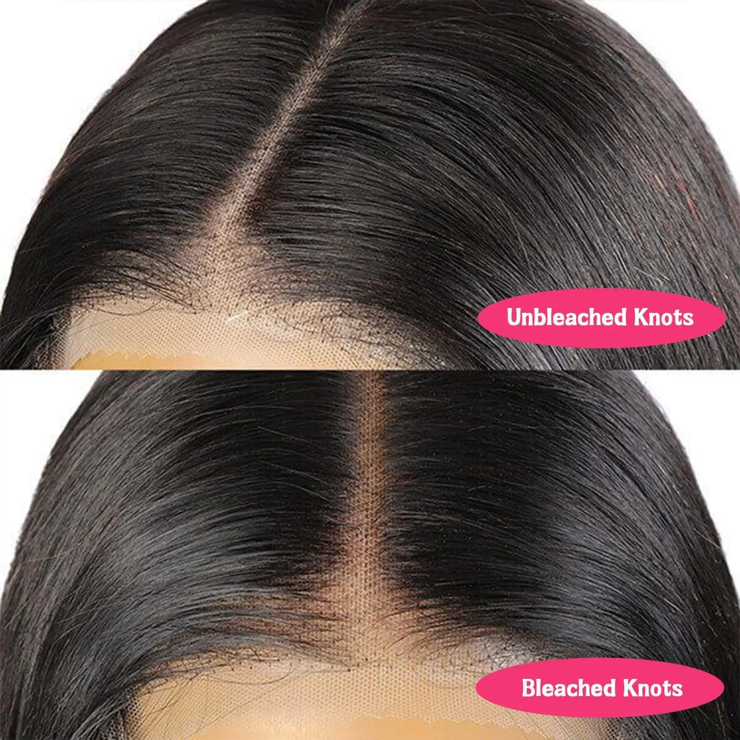 180% плотность тела волна боб парик натуральные волосы естественного цвета 13x 4