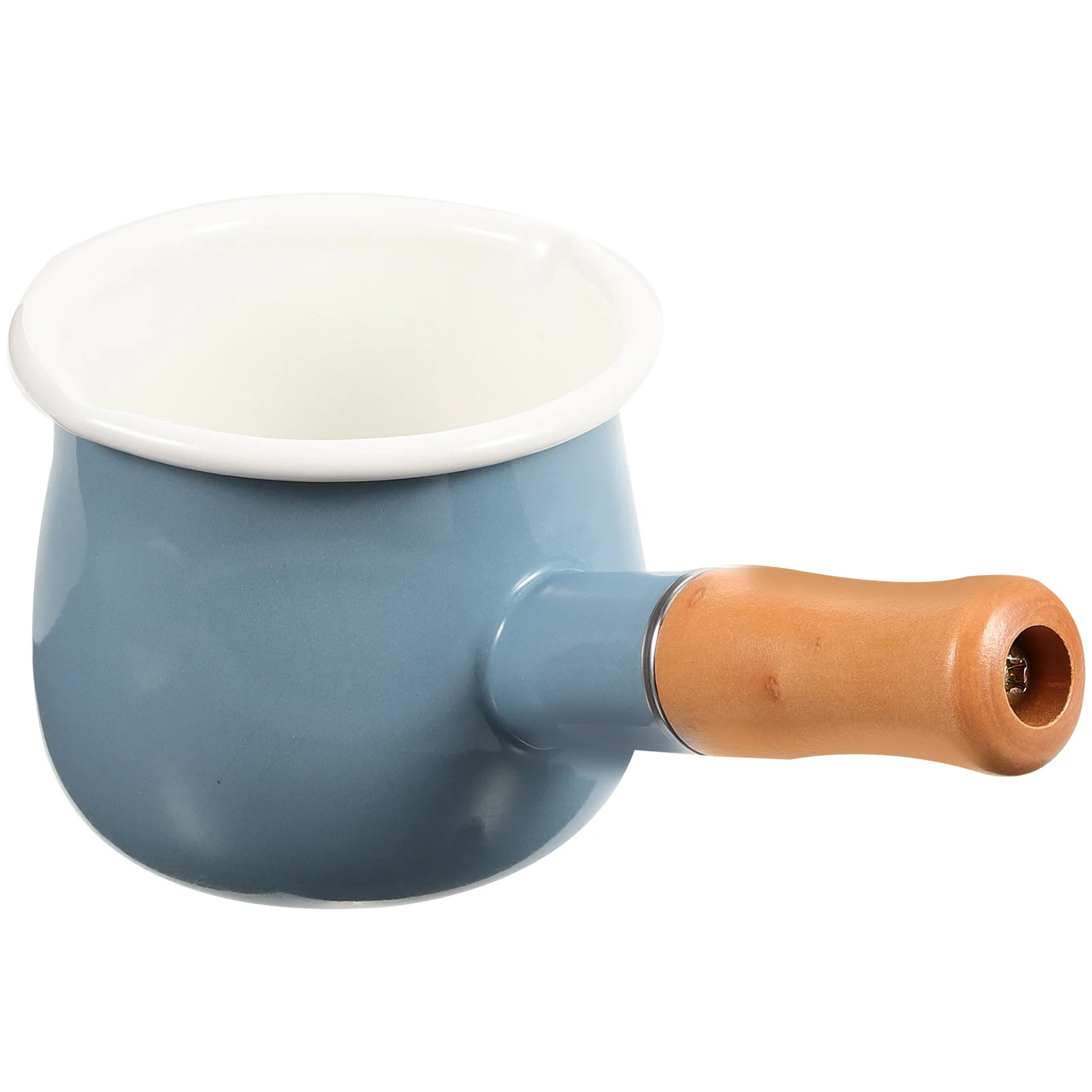 10 см серая эмалированная молочная кастрюля мини-кастрюля для масла