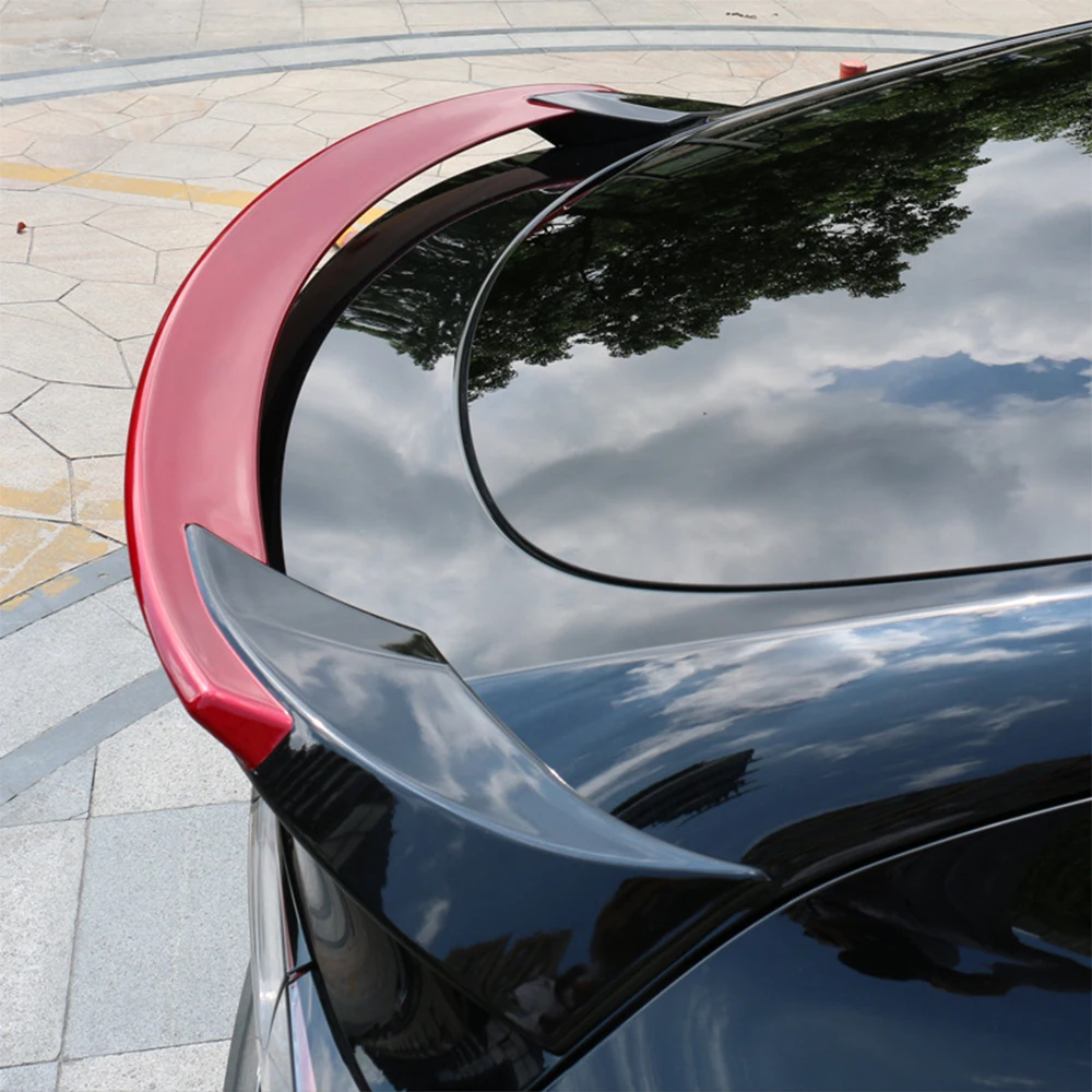 Задняя Крышка багажника губа Ducktail спойлер для ботинка крыло Tesla модели Y 2019 2020 2021