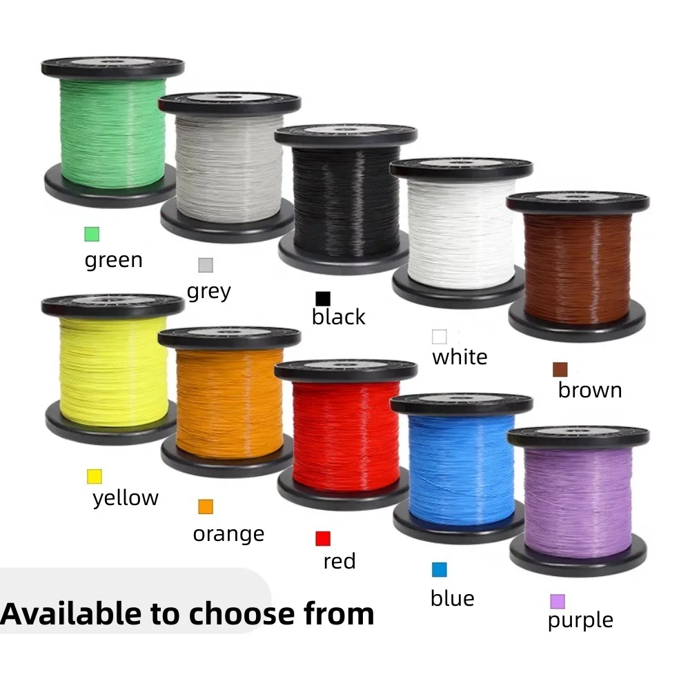 10 м ультра тонкий UL10064 ПТФЭ провод 40AWG 36AWG 34AWG пластиковые микропровода для пайки