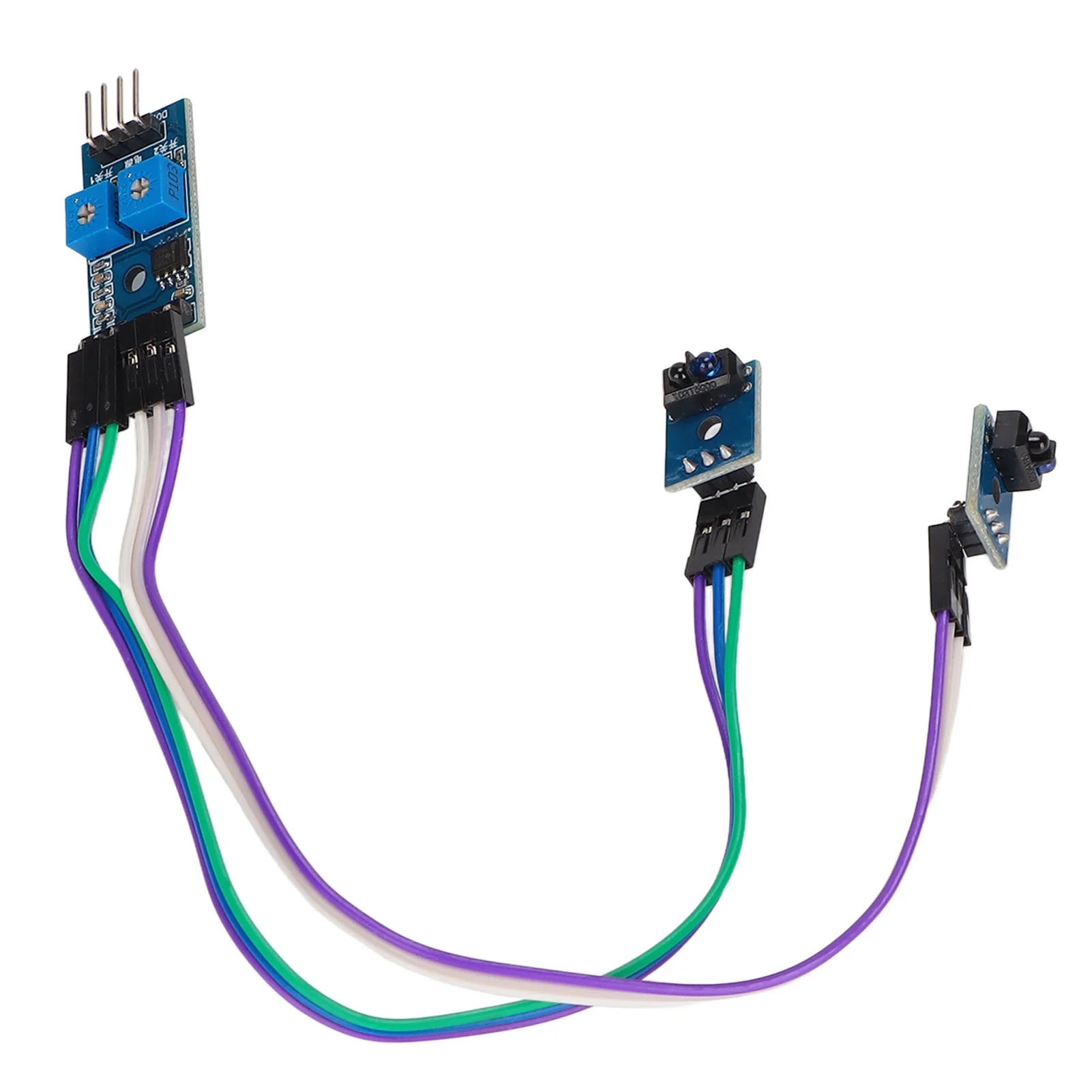 

2 Way Obstacle Detection Module Infrared Tracing Module TCRT5000 with Holes for Smart Cars