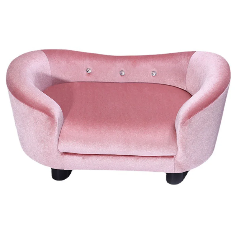 

Hot Sale Modern Style Dog Pet Bed Sofa Pet Bedding Couch Polyester Dog Pet Bed Luxury