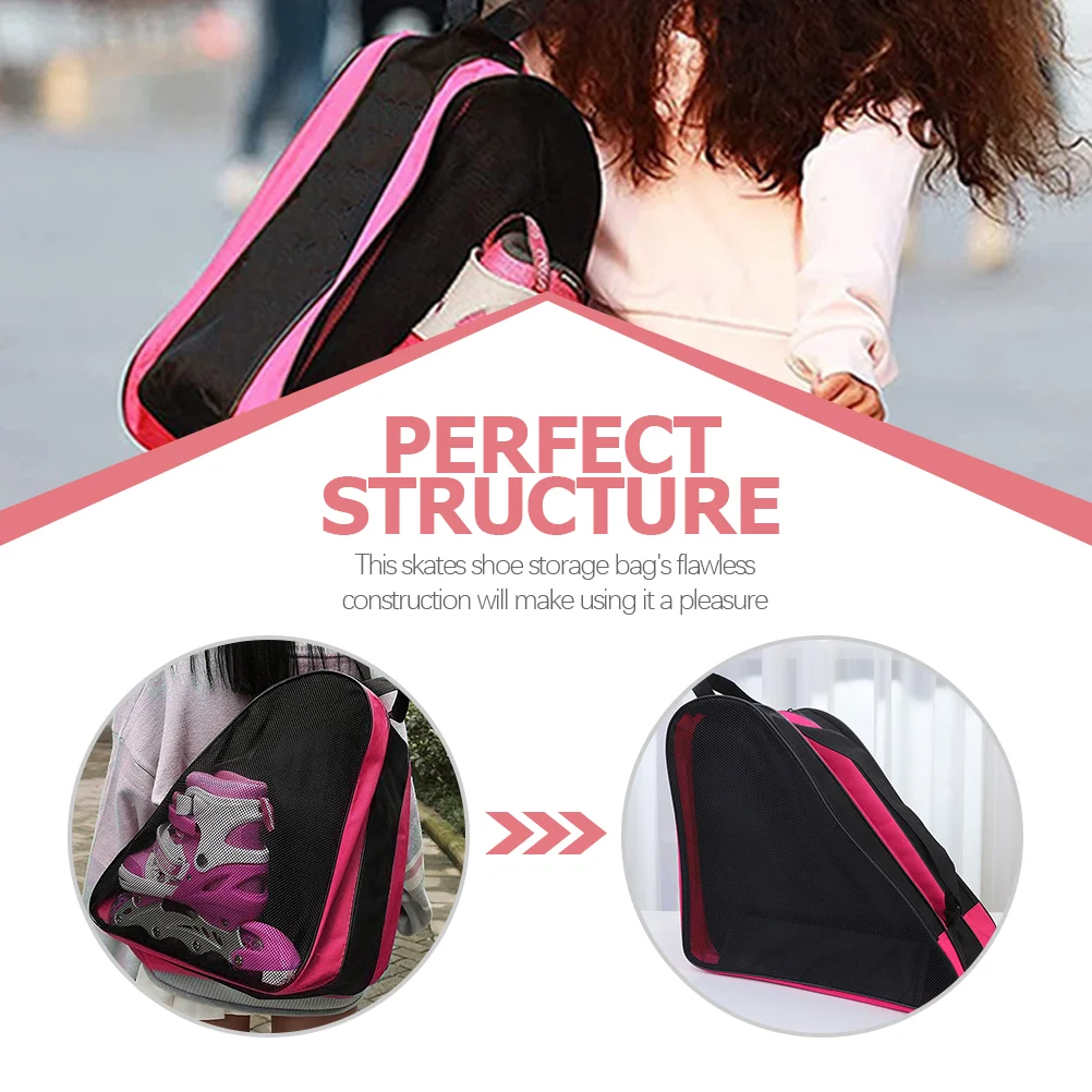 Roller Bagcase Pouch Storage Holder Icezippered Packing Handheld Cloth Carrier Portable Bags Shoe Skating Boot Gear Wheel